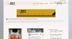 Desktop Screenshot of apexshreddinginc.com